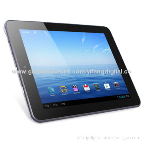 8-inch PC Tablet with AML8726-MX Dual Core Cortex A9 1.5GHz, 1G RAM, 8G ROM BT and Dual Camera